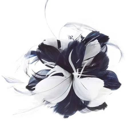 Two Tone Feather Clip