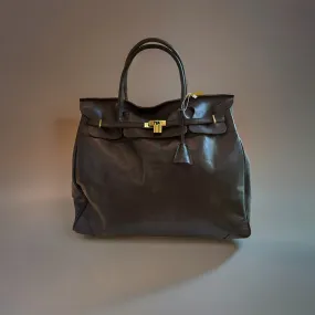 Weekender brown bag