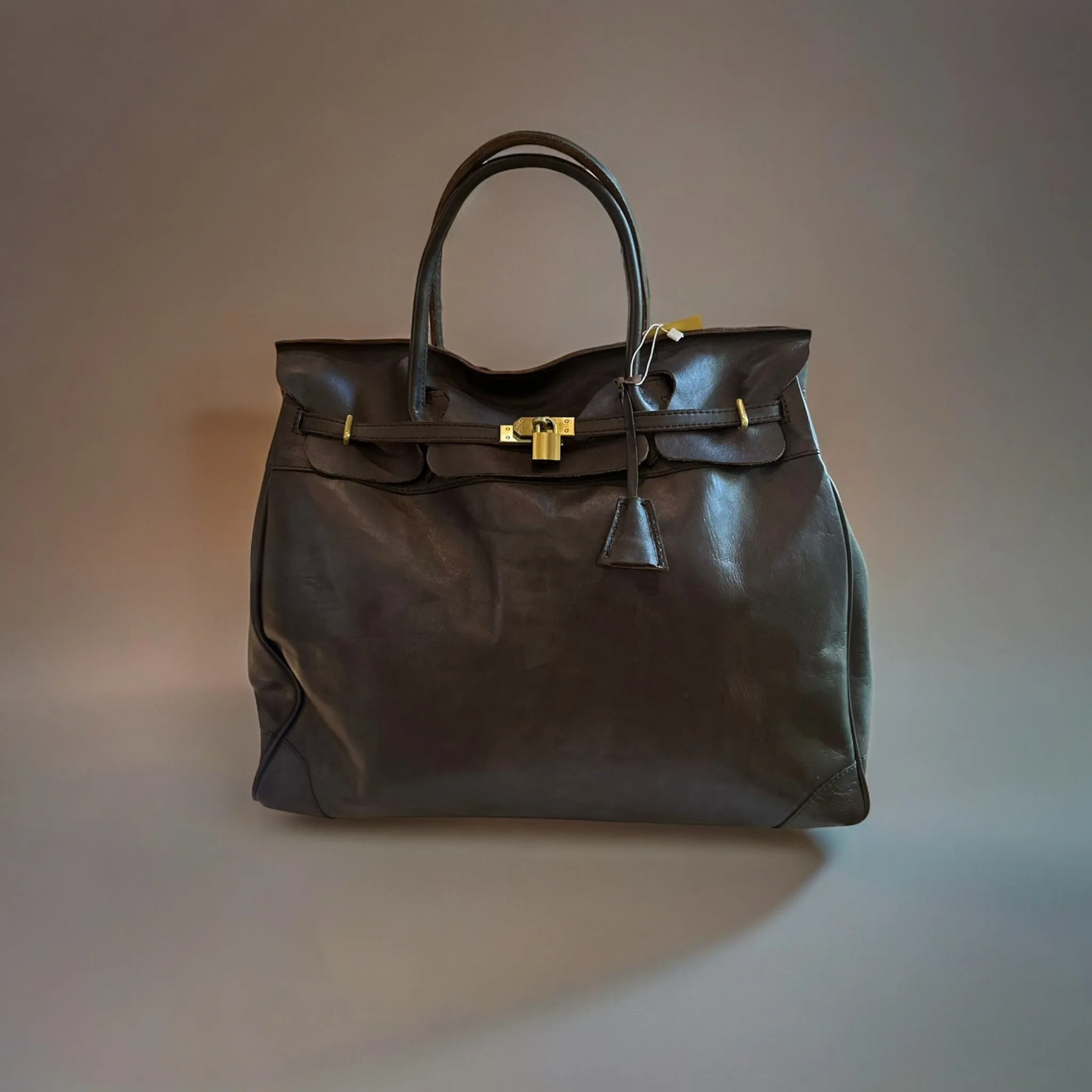 Weekender brown bag
