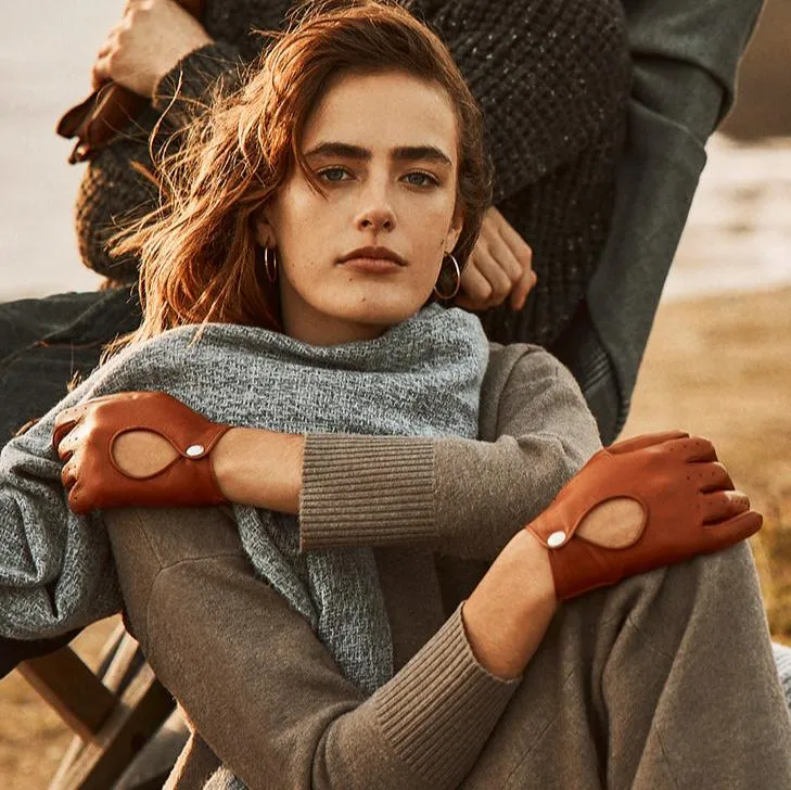 Women's Leather Driving Gloves