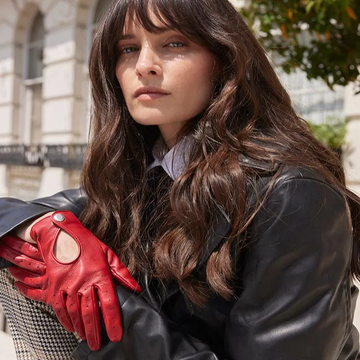 Women's Leather Driving Gloves